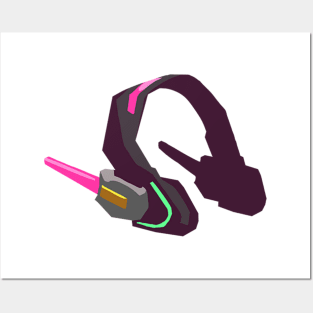 D.va Headset Posters and Art